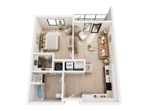 B1B Floor Plan