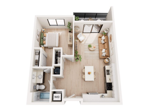 B1B A Floor Plan